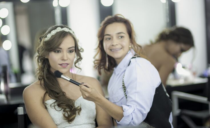 Make-up in armocromia per le spose